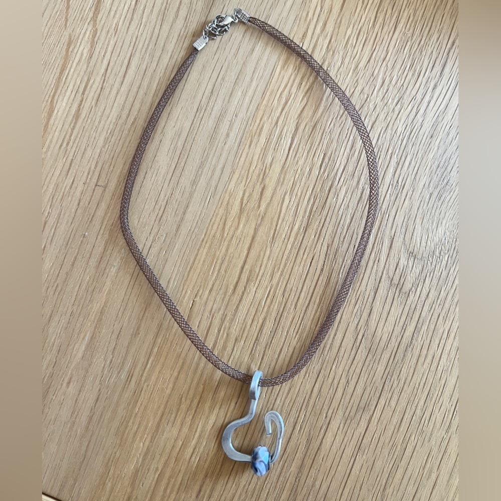 Organic abstract necklace